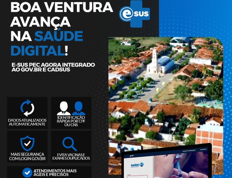 Boa Ventura avana na Sade Digital: Prefeitura ativa novo sistema para atendimentos mais geis e precisos