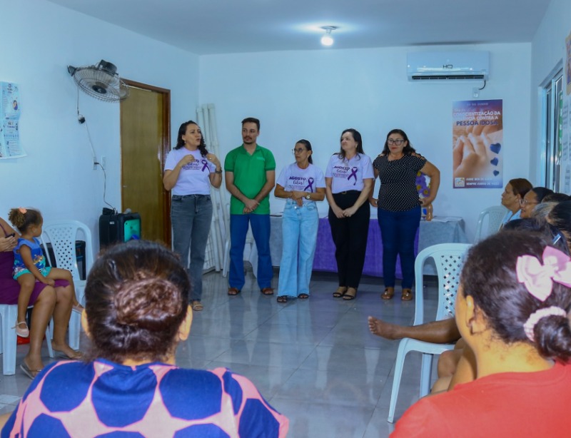 Agosto Lil�s: Munic�pio de Boa Ventura promove a��o de conscientiza��o e enfrentamento � viol�ncia contra a mulher